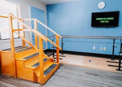 State of the art rehabilitation equipment at American River Center.